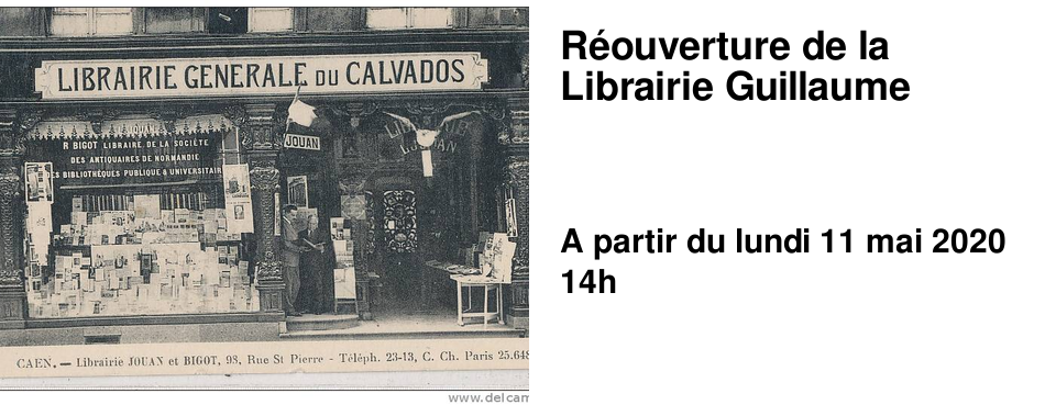 R�ouverture de la Librairie Guillaume